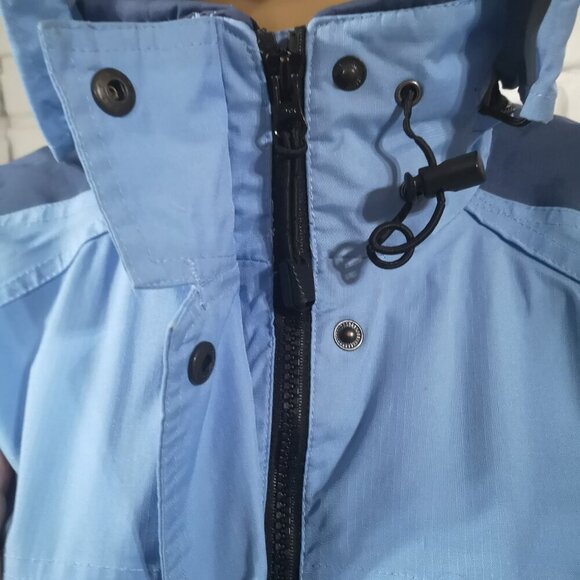 Wetskins Ladies Size Small Blue & White Waterproof 2 piece Rain Suit - Picture 7 of 16
